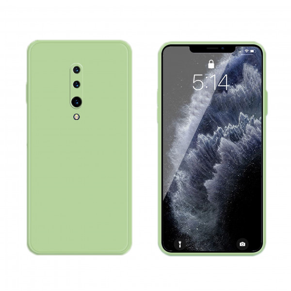 Coque Silicone avec Protection optique OnePlus 7 Pro - Vert Matcha