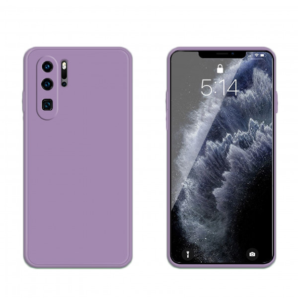 Coque Silicone avec Protection optique Huawei P30 Pro - Mauve