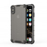 Coque Antichoc Modèle Nid d'Abeille iPhone XS Max - Gris Anthracite