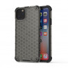 Coque Antichoc Modèle Nid d'Abeille iPhone 11 Pro Max - Gris Anthracite