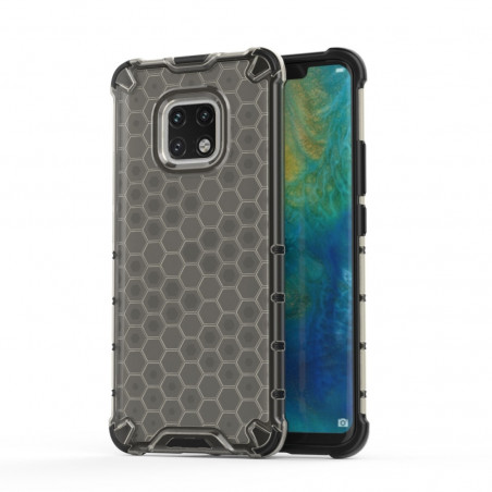 Coque Antichoc Modèle Nid d'Abeille Huawei Mate 20 Pro - Gris Anthracite