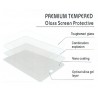 Film de Protection Avant en Verre Trempé pour Samsung Galaxy Tab P5100