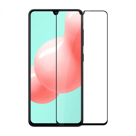 Film en Verre Trempé Intégral Samsung Galaxy A41 (A415F) - Contour Noir