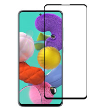 Film en Verre Trempé Intégral Samsung Galaxy A51 (A515F) - Contour Noir