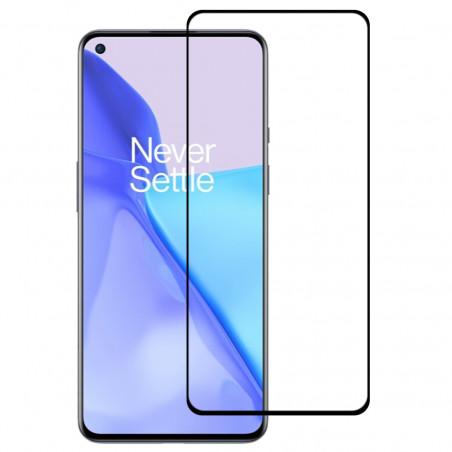 Film en Verre Trempé Intégral OnePlus 9 - Contour Noir