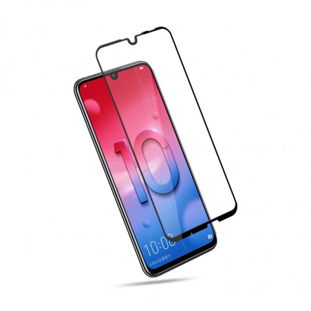 Film en Verre Trempé Intégral Huawei Honor 10 Lite - Contour Noir