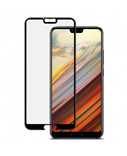 Film en Verre Trempé Intégral Huawei Honor 10 - Contour Noir