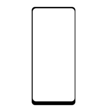 Film en Verre Trempé Intégral Samsung Galaxy A21s (A217F) - Contour Noir