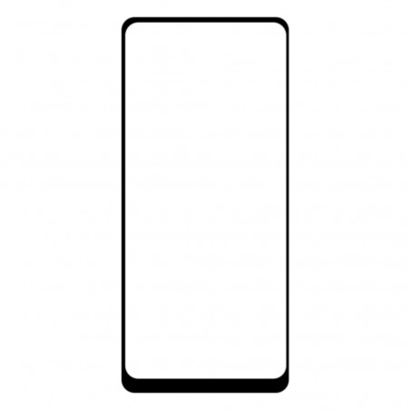 Film en Verre Trempé Intégral Samsung Galaxy A21s (A217F) - Contour Noir