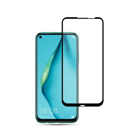 Film en Verre Trempé Intégral Huawei P40 Lite - Contour Noir