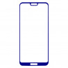 Film en Verre Trempé Intégral Huawei P20 Lite et Nova 3e - Contour Bleu