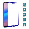 Film en Verre Trempé Intégral Huawei P20 Lite et Nova 3e - Contour Bleu