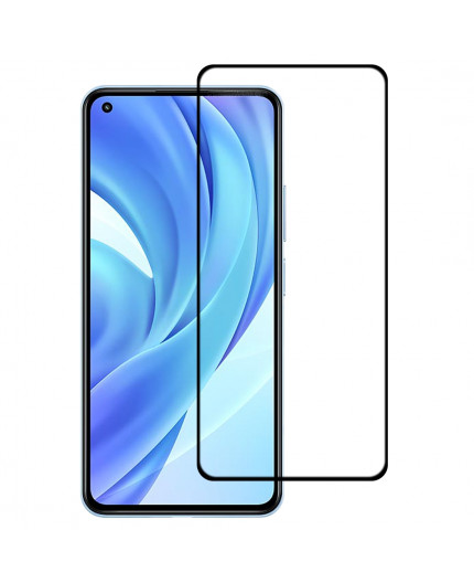 Film en Verre Trempé Intégral Xiaomi Mi 11 Lite 5G - Contour Noir