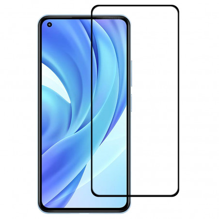Film en Verre Trempé Intégral Xiaomi Mi 11 Lite 5G - Contour Noir