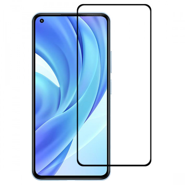 Film en Verre Trempé Intégral Xiaomi Mi 11 Lite 5G - Contour Noir