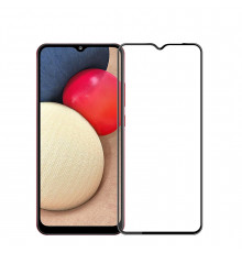 Film en Verre Trempé Intégral Samsung Galaxy A03s (A037G) - Contour Noir
