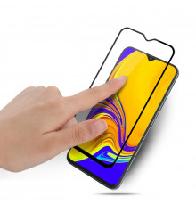 Film en Verre Trempé Intégral Samsung Galaxy A20s (A207F) - Contour Noir