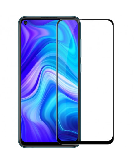 Film en Verre Trempé Intégral Xiaomi Redmi 10X 4G - Contour Noir