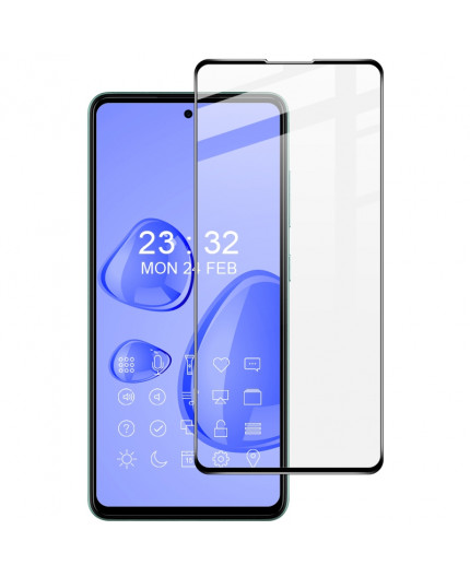 Film en Verre Trempé Intégral Samsung Galaxy A52 (A525F/A526B)/A52s 5G (A528B) - Contour Noir