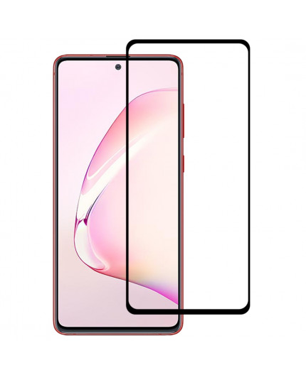 Film en Verre Trempé Intégral Samsung Galaxy Note 10 Lite (N770F) - Contour Noir