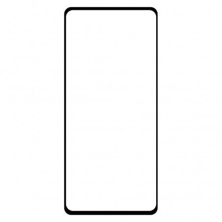 Film en Verre Trempé Intégral Samsung Galaxy Note 10 Lite (N770F) - Contour Noir