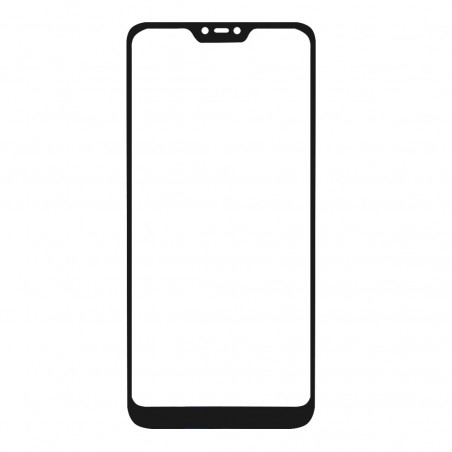 Film en Verre Trempé Intégral Huawei Honor 20 Lite - Contour Noir