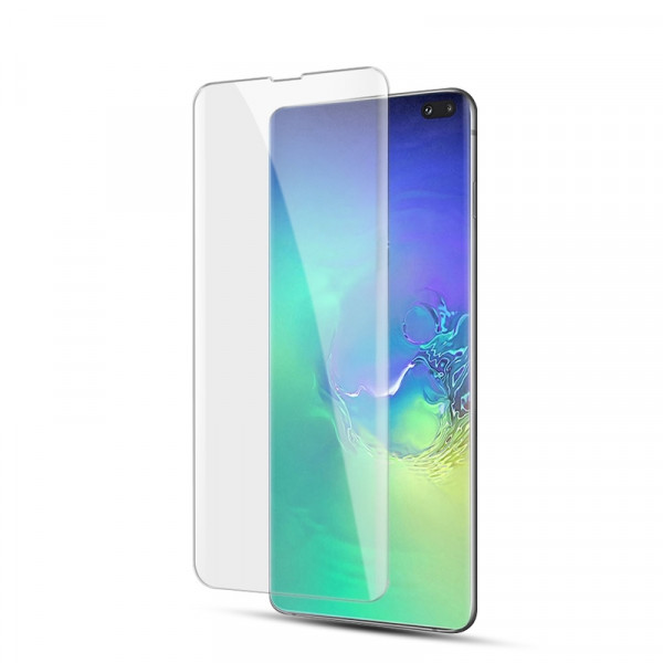Film en Verre Trempé Incurvé Samsung Galaxy S10 (G973F) - Transparent