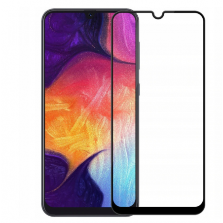 Film en Verre Trempé Intégral Samsung Galaxy A42 (A426B) - Contour Noir