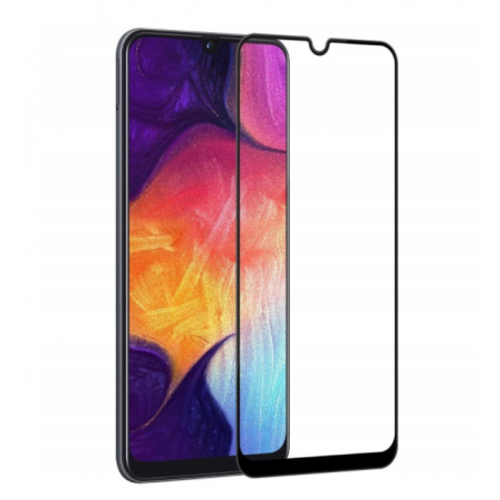 Film en Verre Trempé Intégral Samsung Galaxy A42 (A426B) - Contour Noir