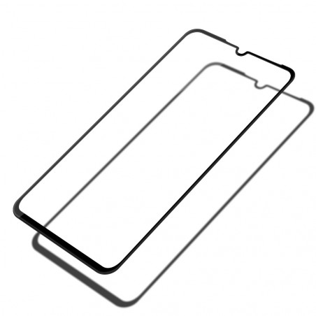 Film en Verre Trempé Huawei P30 Lite (2020) - Contour Noir