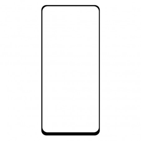 Film en Verre Trempé Intégral Xiaomi Redmi Note 9 Pro et Note 9s - Contour Noir