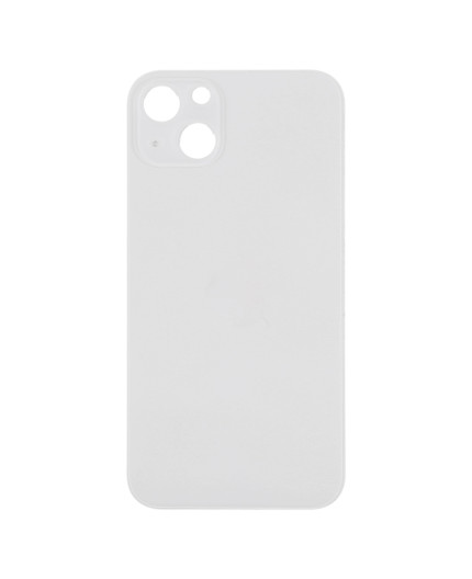 Vitre Arrière IPhone 13 Blanc BIG HOLE - Avec Adhésif - Neuf Sous Emballage