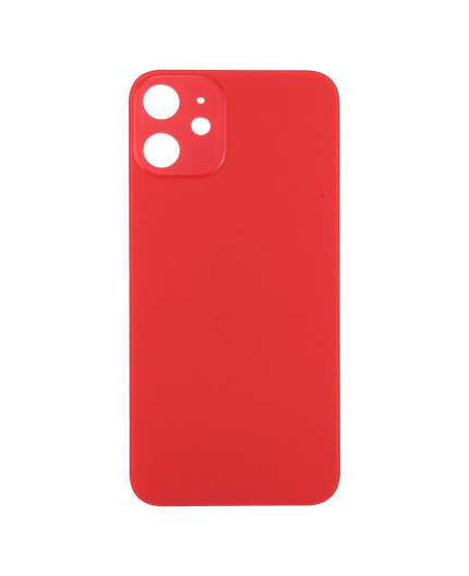 Vitre Arrière de Remplacement iPhone 12 Mini - Rouge