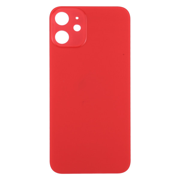 Vitre Arrière de Remplacement iPhone 12 Mini - Rouge