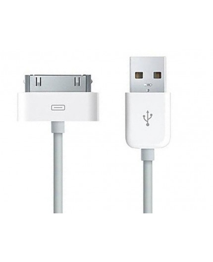 Câble USB Original de Chargement et Synchronisation iPhone 3G/3GS/4G/Ipad/Ipod (1 M)