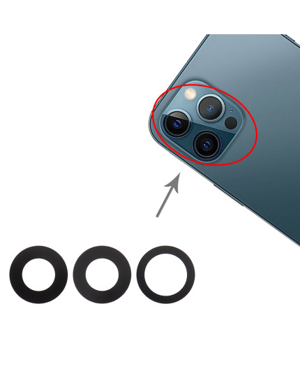 Vitre Cache Caméra Arrière iPhone 12 Pro Max