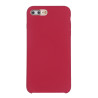 Coque Silicone Gomme intérieur façon velours iPhone 7 Plus et 8 Plus - Framboise