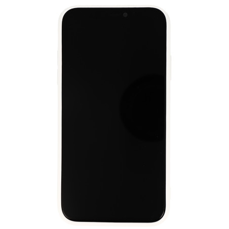 Coque souple à motif marbré rose pour iPhone XR