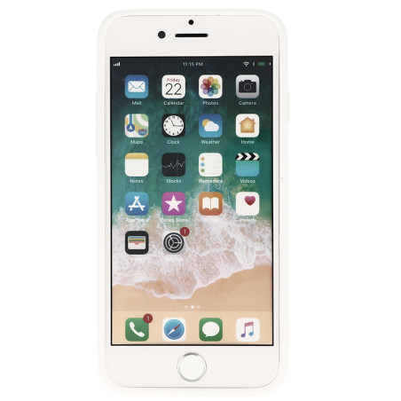 Coque souple à motif marbré rose pour iPhone 7,8,SE 2020 et SE 2022
