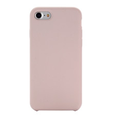 Coque Silicone Gomme intérieur façon velours iPhone 7,8 et SE (2020,2022) - Rose Des Sables