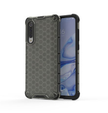 Coque Antichoc Modèle Nid d'Abeille Xiaomi Mi 9 Pro - Gris Anthracite