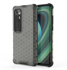 Coque Antichoc Modèle Nid d'Abeille Xiaomi Mi 10 Ultra - Gris Anthracite