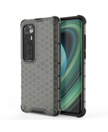 Coque Antichoc Modèle Nid d'Abeille Xiaomi Mi 10 Ultra - Gris Anthracite