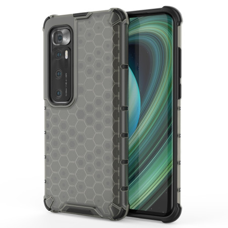 Coque Antichoc Modèle Nid d'Abeille Xiaomi Mi 10 Ultra - Gris Anthracite
