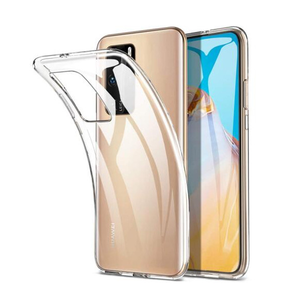 Coque Silicone Ultra Slim Huawei P40 Pro et P40 Pro Plus - Transparente