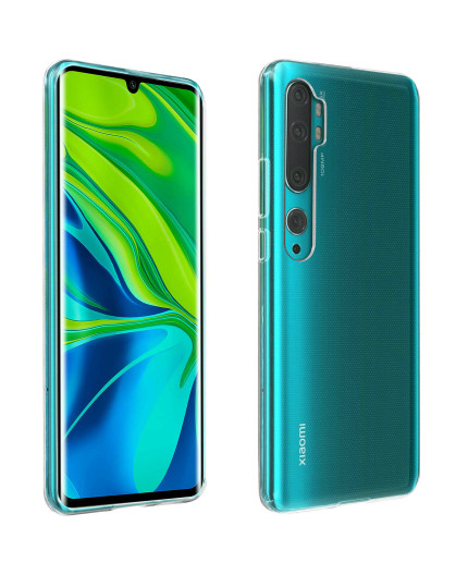 Coque Silicone Ultra Slim Xiaomi Mi Note 10 et Mi Note 10 Pro - Transparente