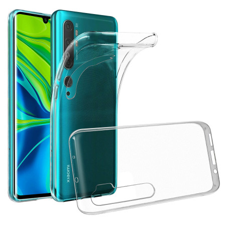 Coque Silicone Ultra Slim Xiaomi Mi Note 10 et Mi Note 10 Pro - Transparente