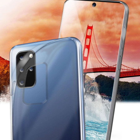 Coque Silicone Ultra Slim Samsung Galaxy S20 Plus - Transparente