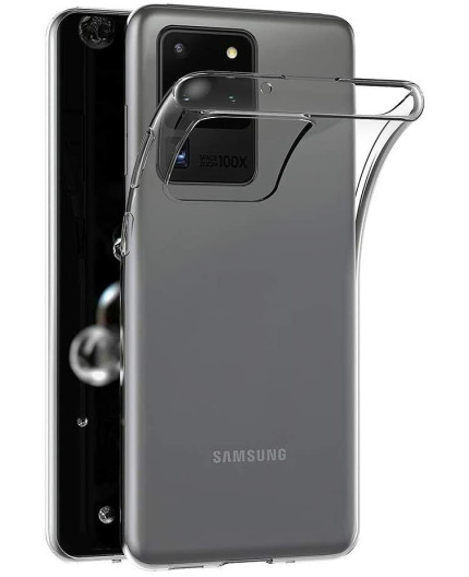 Coque Silicone Ultra Slim Samsung Galaxy S20 Ultra - Transparente