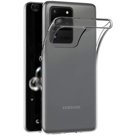 Coque Silicone Ultra Slim Samsung Galaxy S20 Ultra - Transparente